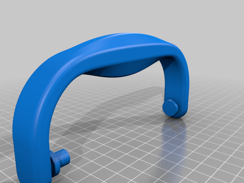 Suitcase handle by Rutkowski Download free STL model