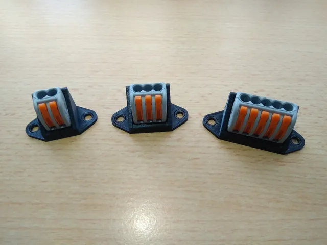 Wago connector holder
