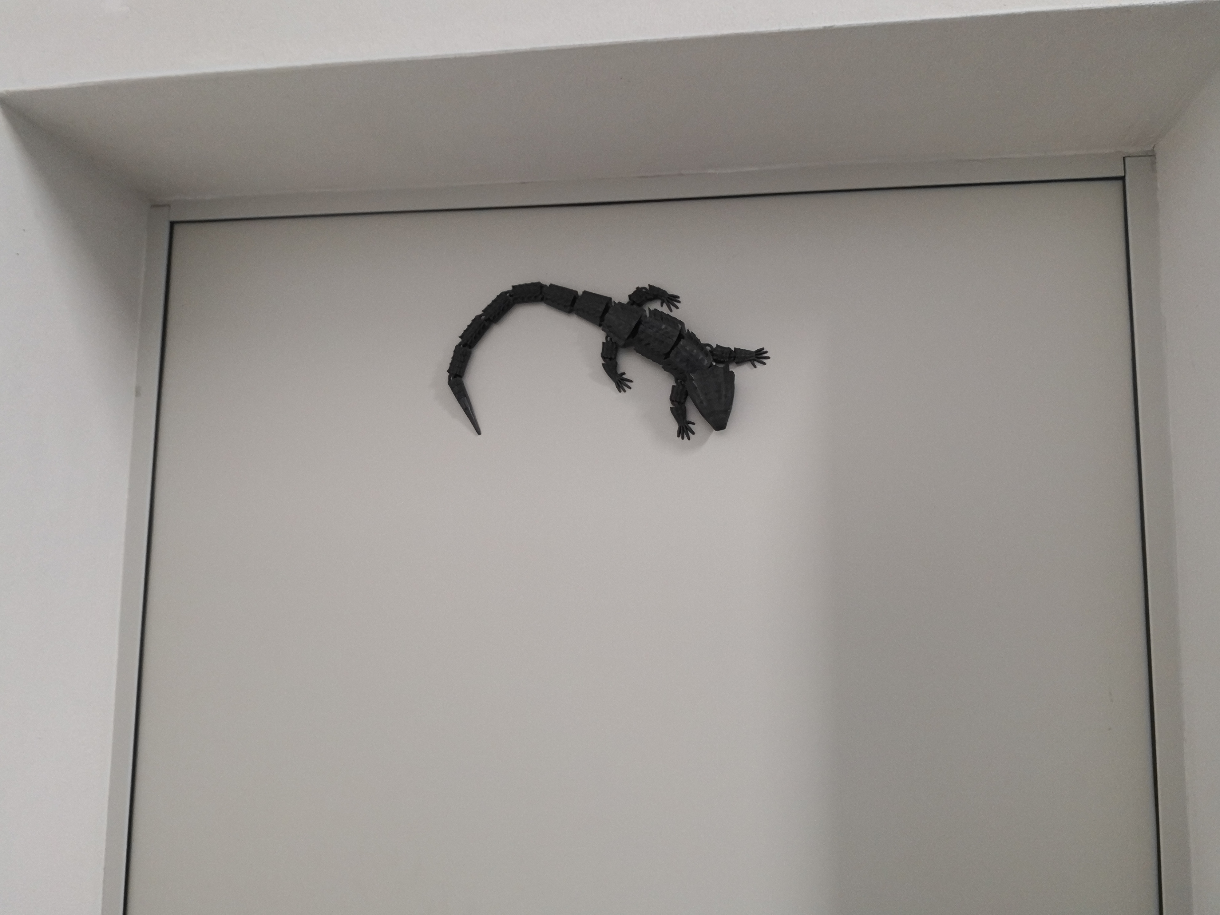 Echse Krokodile Skink Magnetisch 3D model thumbnail