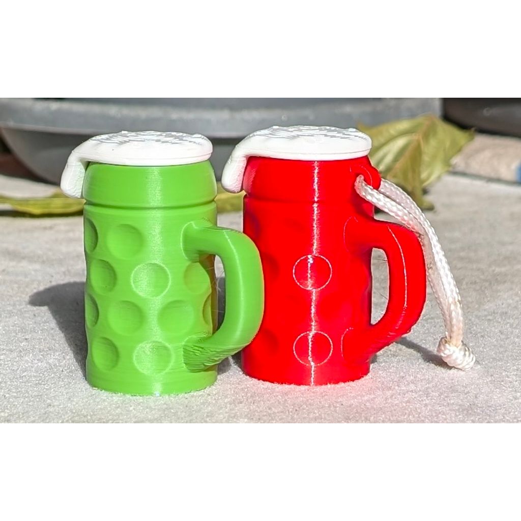 Miniatura 3 do modelo 3D Beer mug keychain box