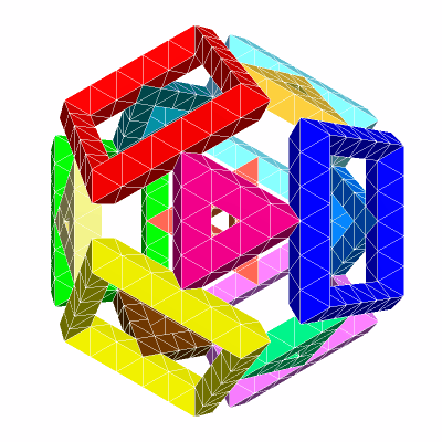 SUTTIN OCTATETRA CUBOCTAHEDRON 1