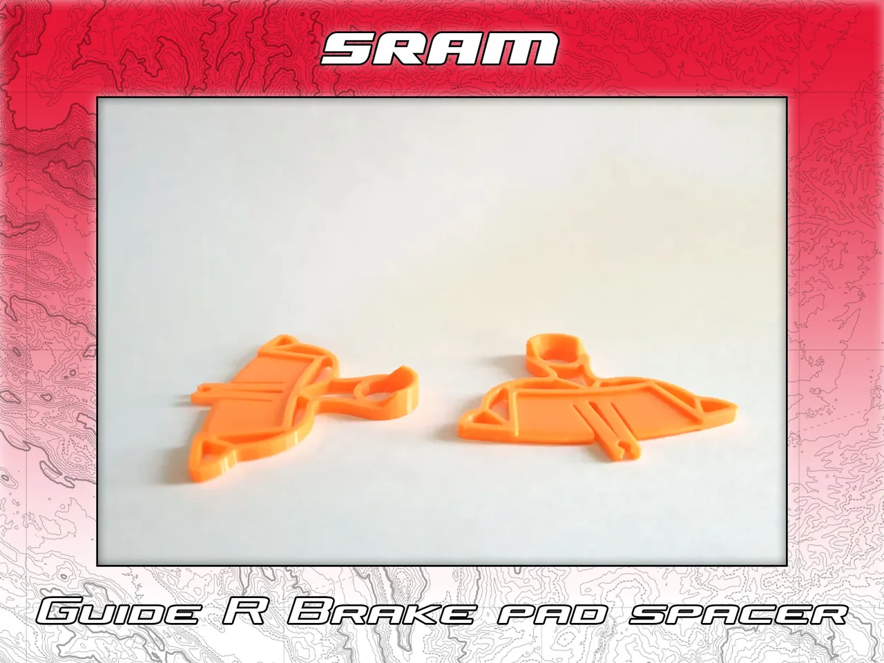 Sram brake pad sale spacer