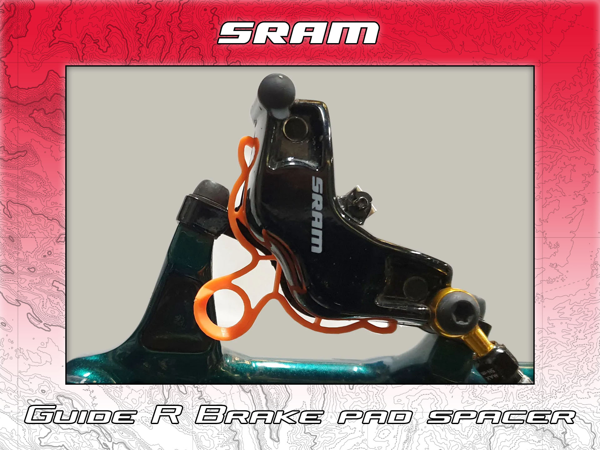 sram disc brake pad spacer