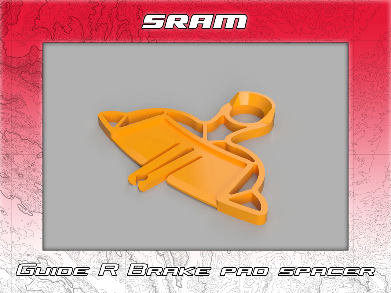 Sram brake hot sale pad spacer