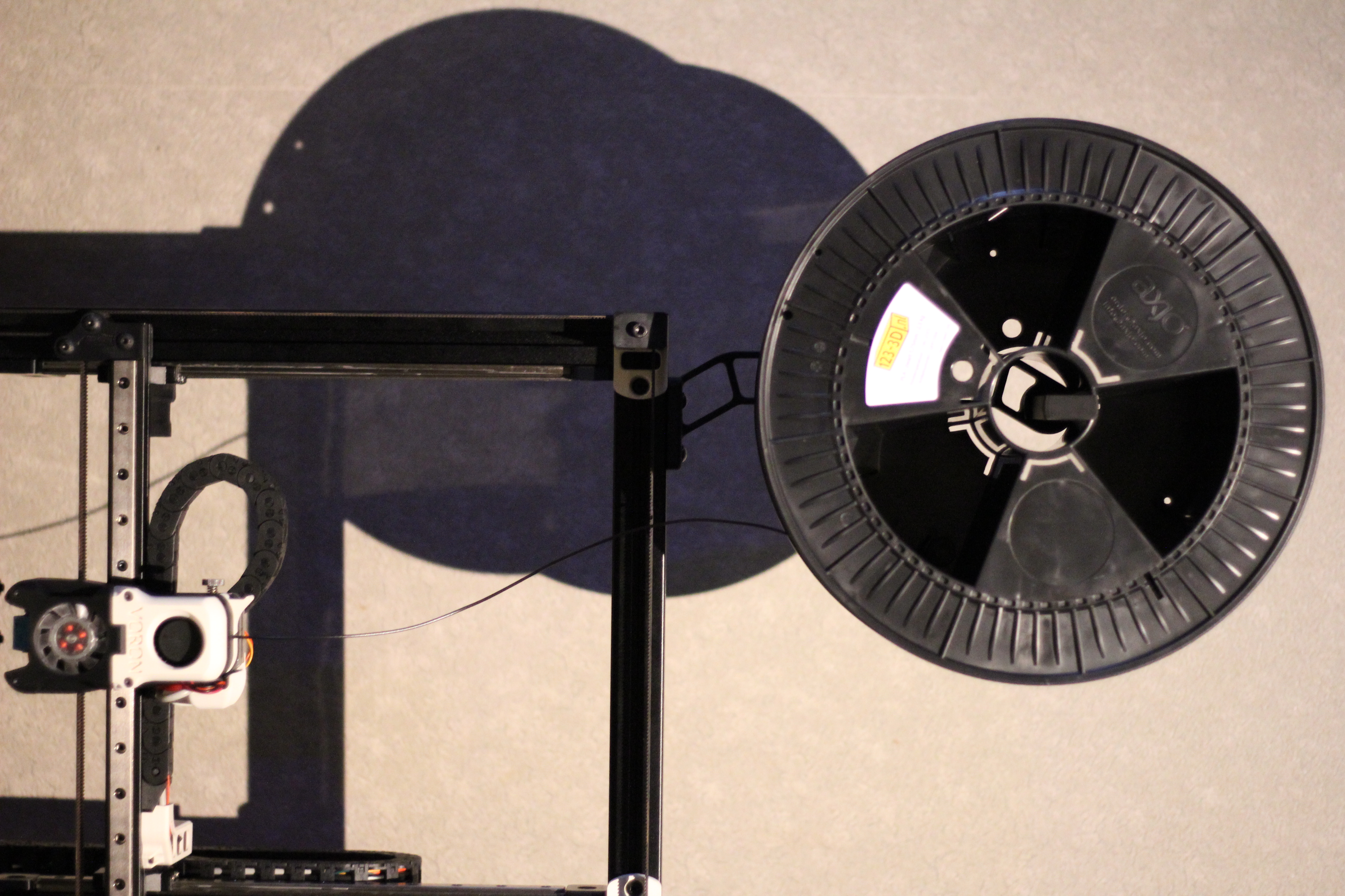 higher base for 100mm spools for switchwire