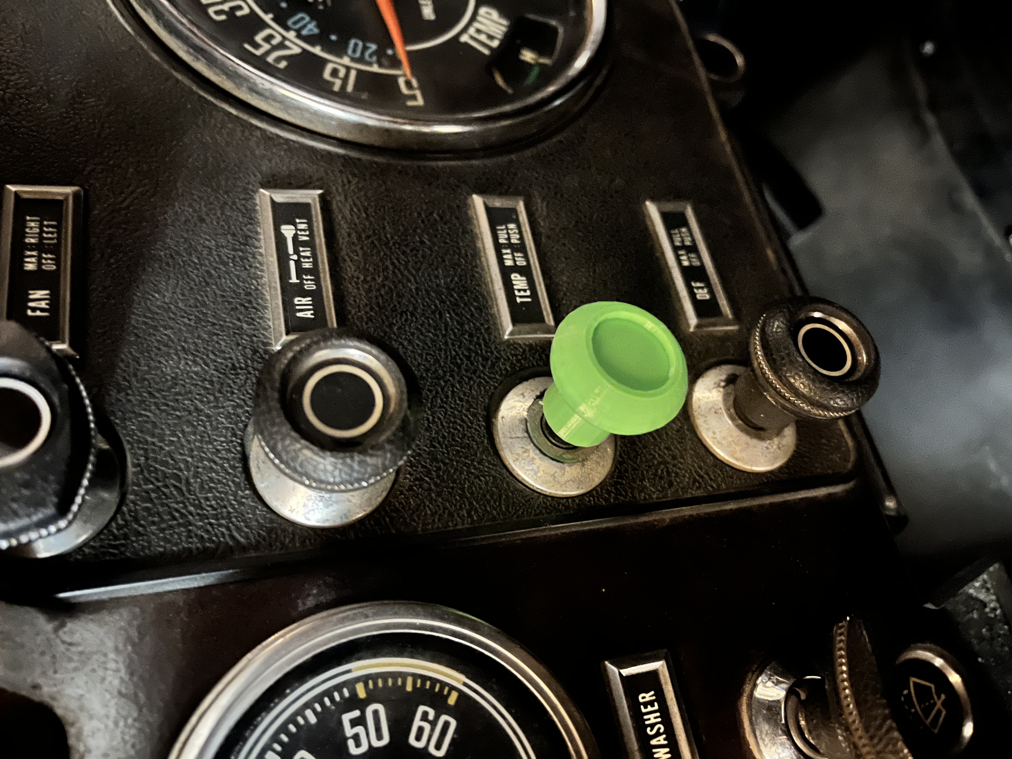 Dash Knob for a Jeep CJ