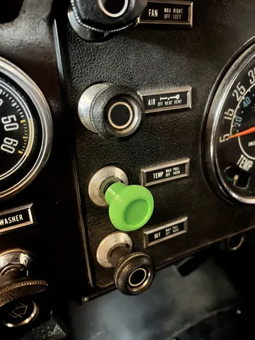 Dash Knob for a Jeep CJ