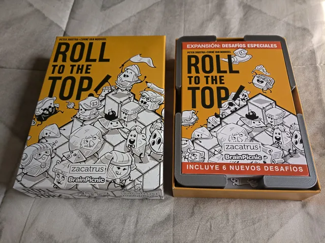 Roll to the Top!: Special Challenges Pack game insert