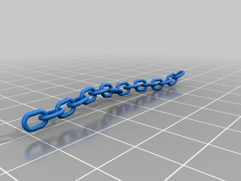 Miniatura 2 do modelo 3D Small and Short Chain String