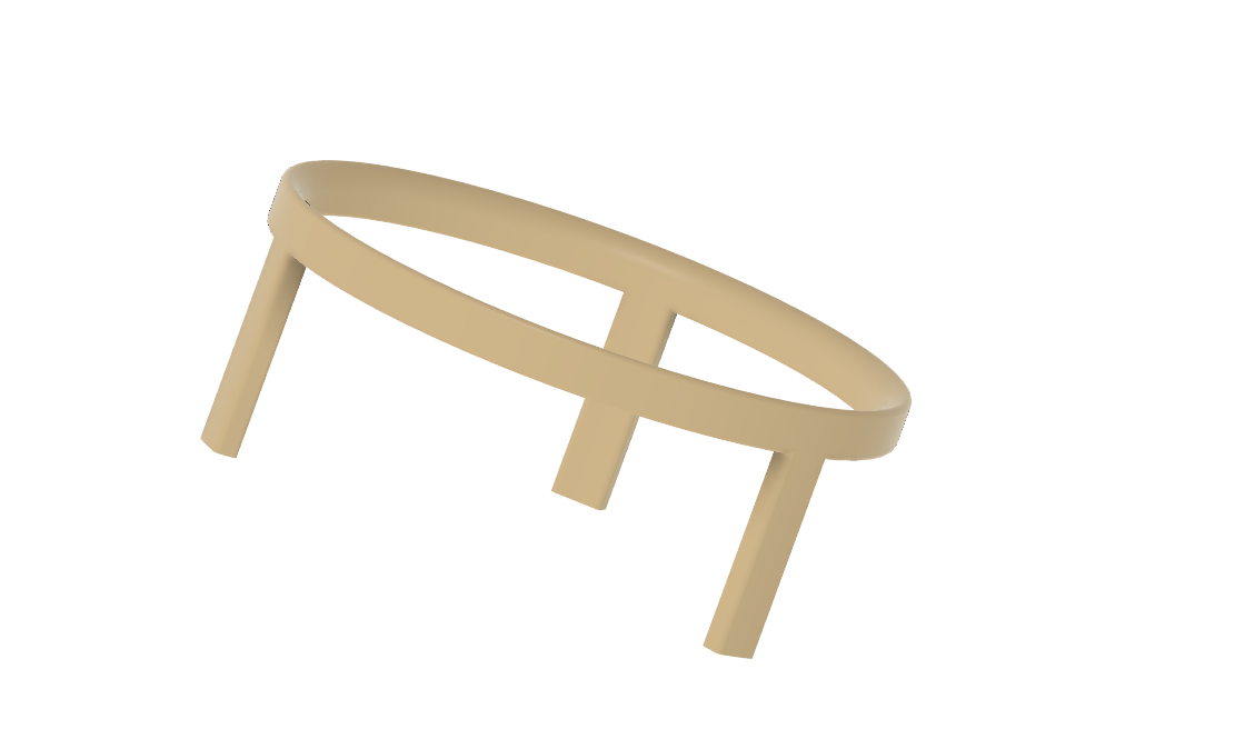 Miniatura 3 do modelo 3D Small Basket Stand