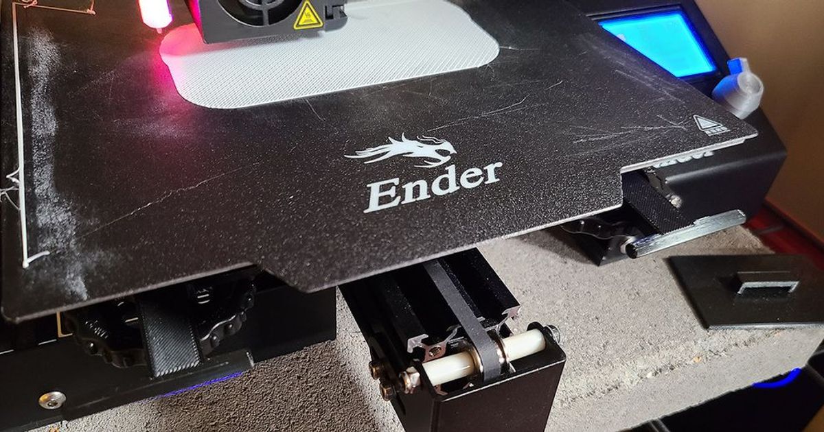 Ender 3 Pro Bed Handle by smiksky Download free STL model