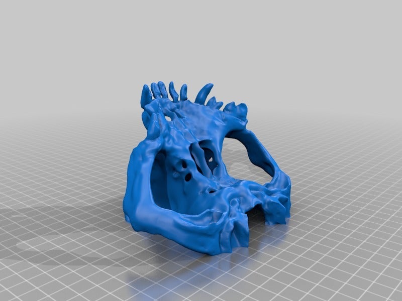 Miniatura 2 do modelo 3D Pug skull