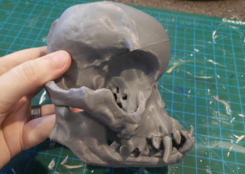 Miniatura 10 do modelo 3D Pug skull