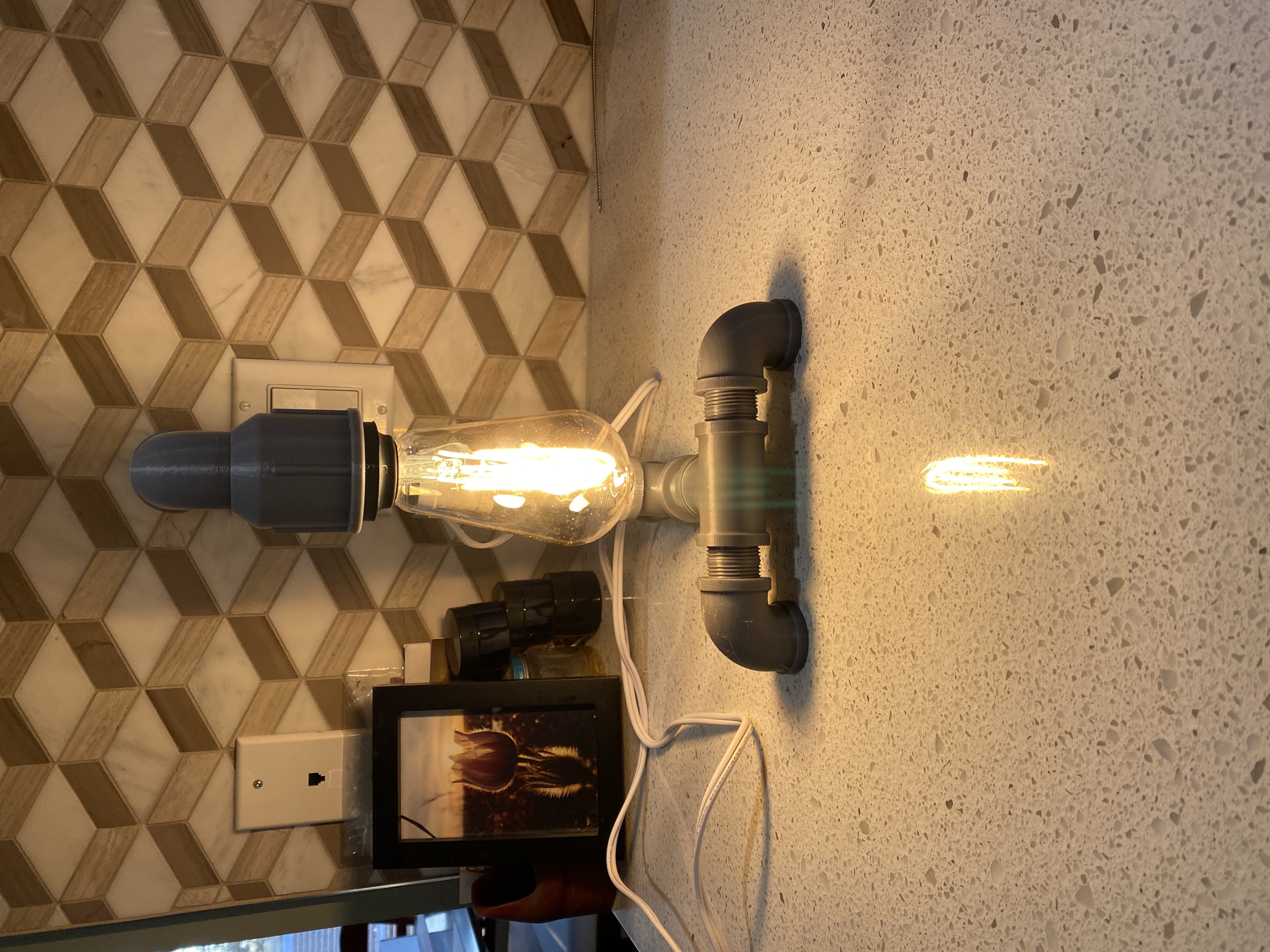 Industrial/Steampunk lamp 2