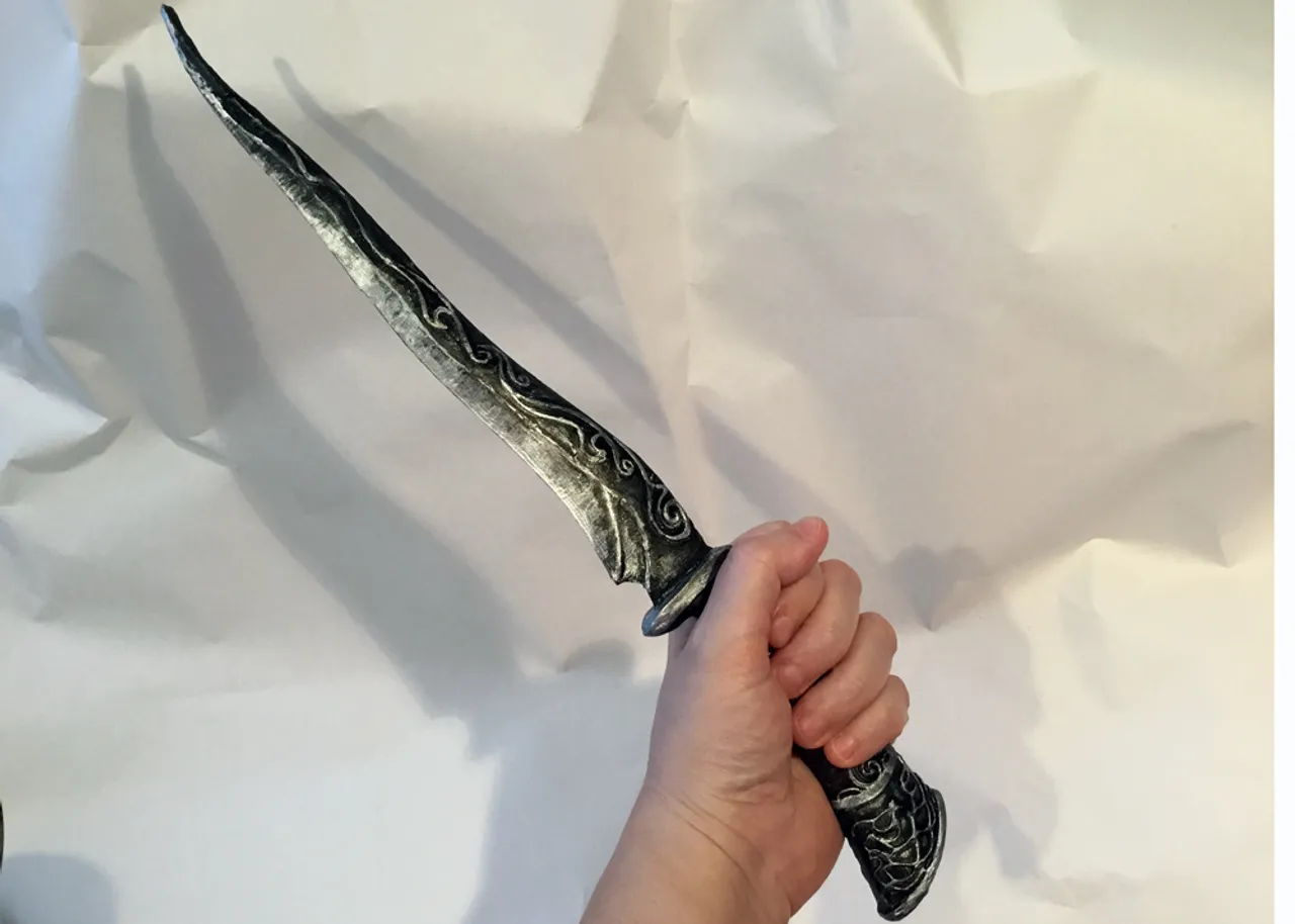 Skyrim Ebony Dagger Replica