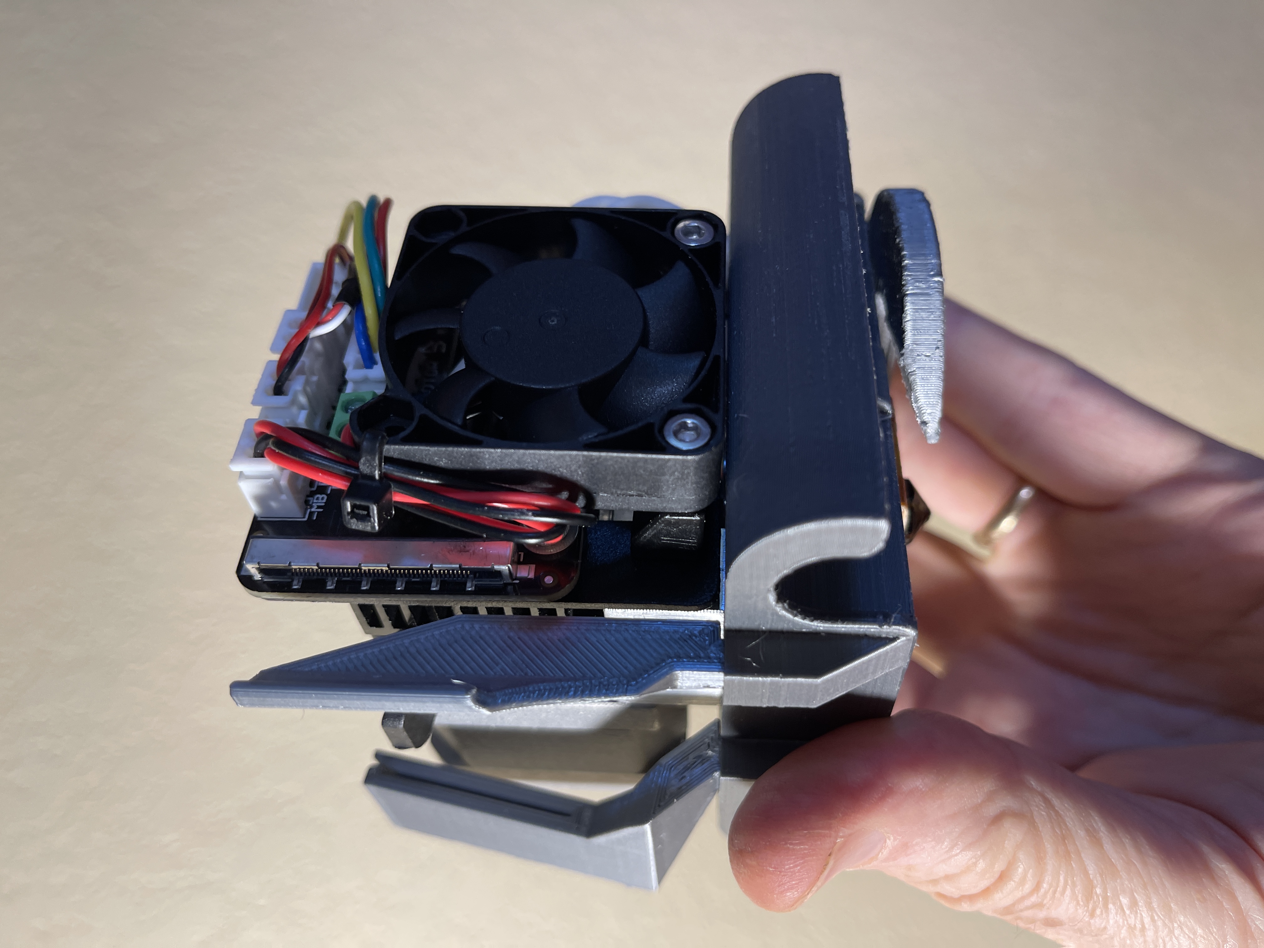 Qidi X-Max (X-Plus) Quick Change Extruder Carriage MKII
