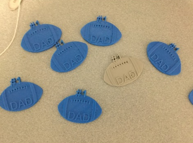 #1 Dad - Fathers day tokens