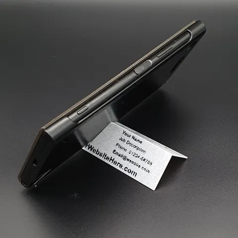 Business Card Phone Stand (personalizable)
