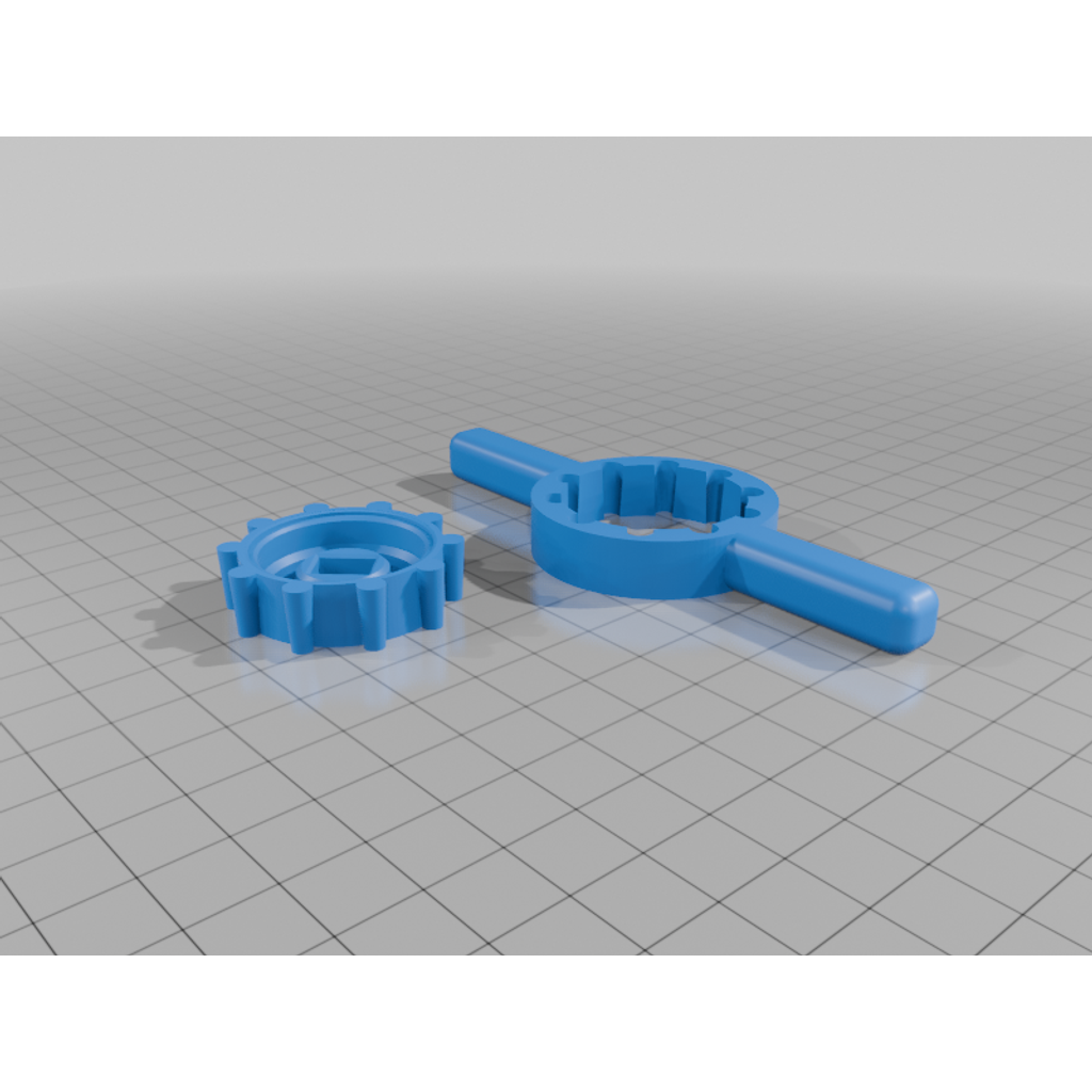 Ratcheted Toothpaste Tube Squeezer with ergonomic handle