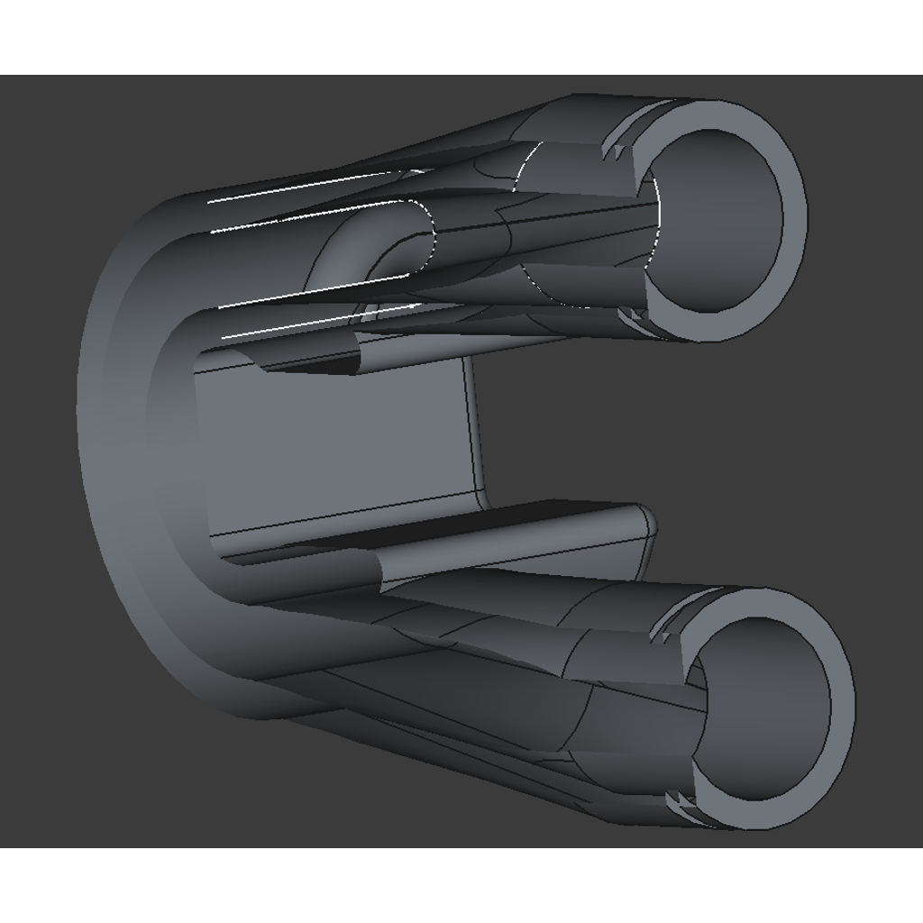 32mm U-Turn Hose Connector Steelpool _ Stahlpool 180 Grad Schlauchverbinder