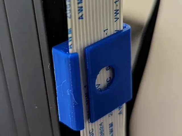 PI camera cable guide