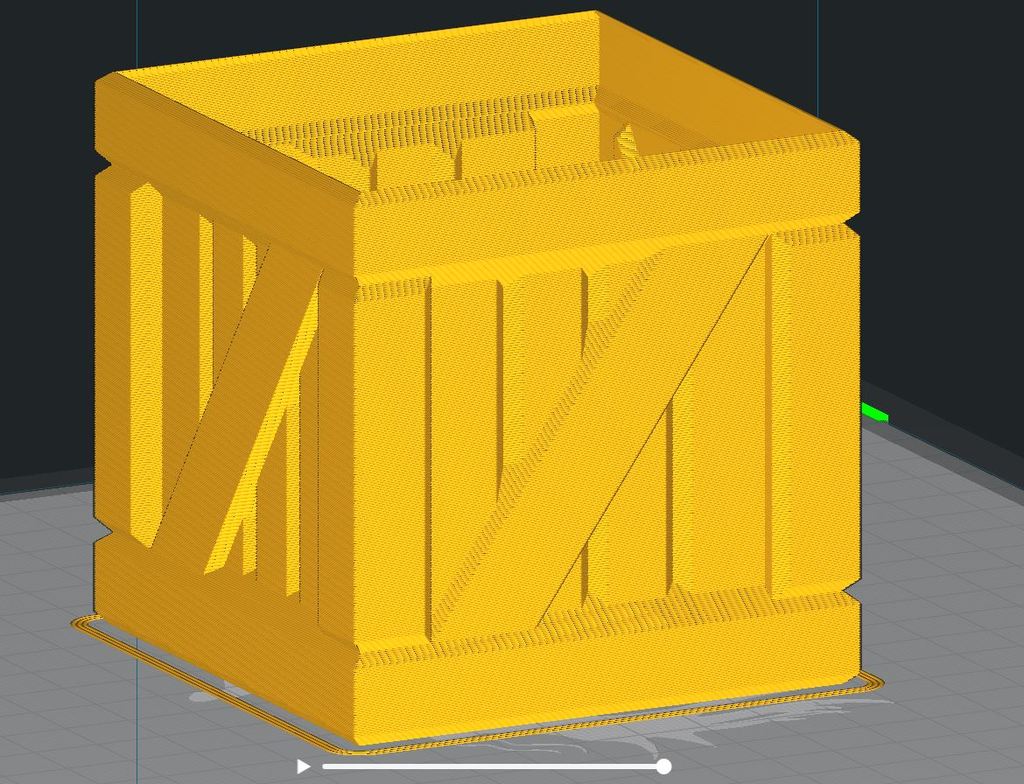 Storage Crate (Vase mode) by JoerT | Download free STL model ...