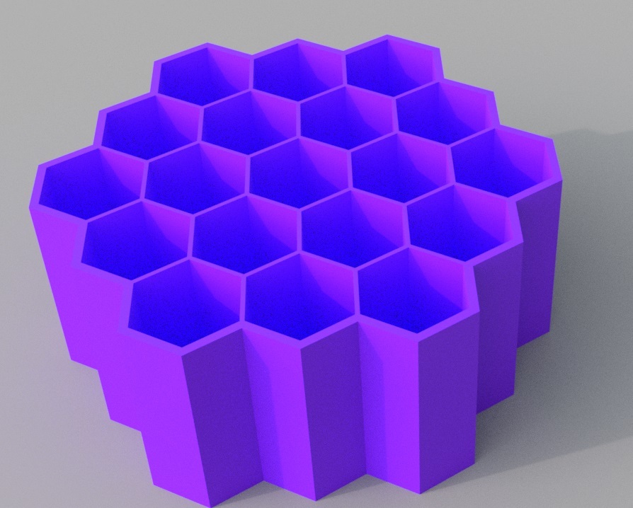 Honeycomb tool holder