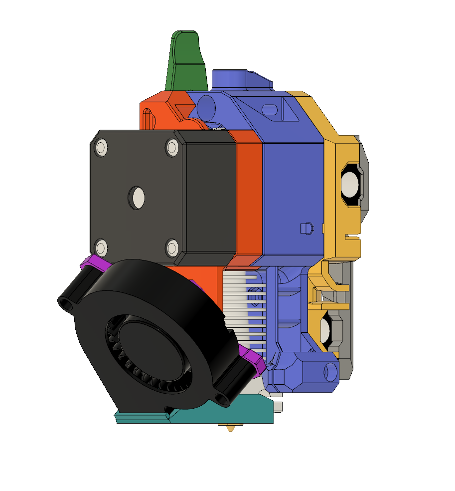 Prusa Bear-BMG fusion (indirect filament sensor) for MK3 / MK2.5