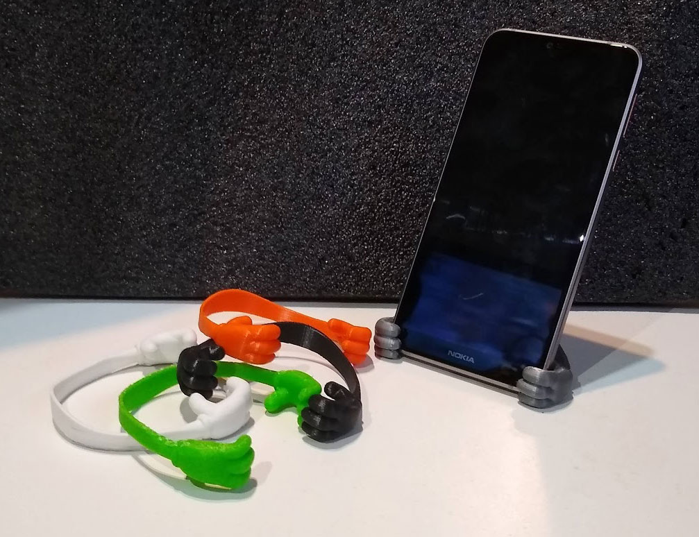 Hands phone stand