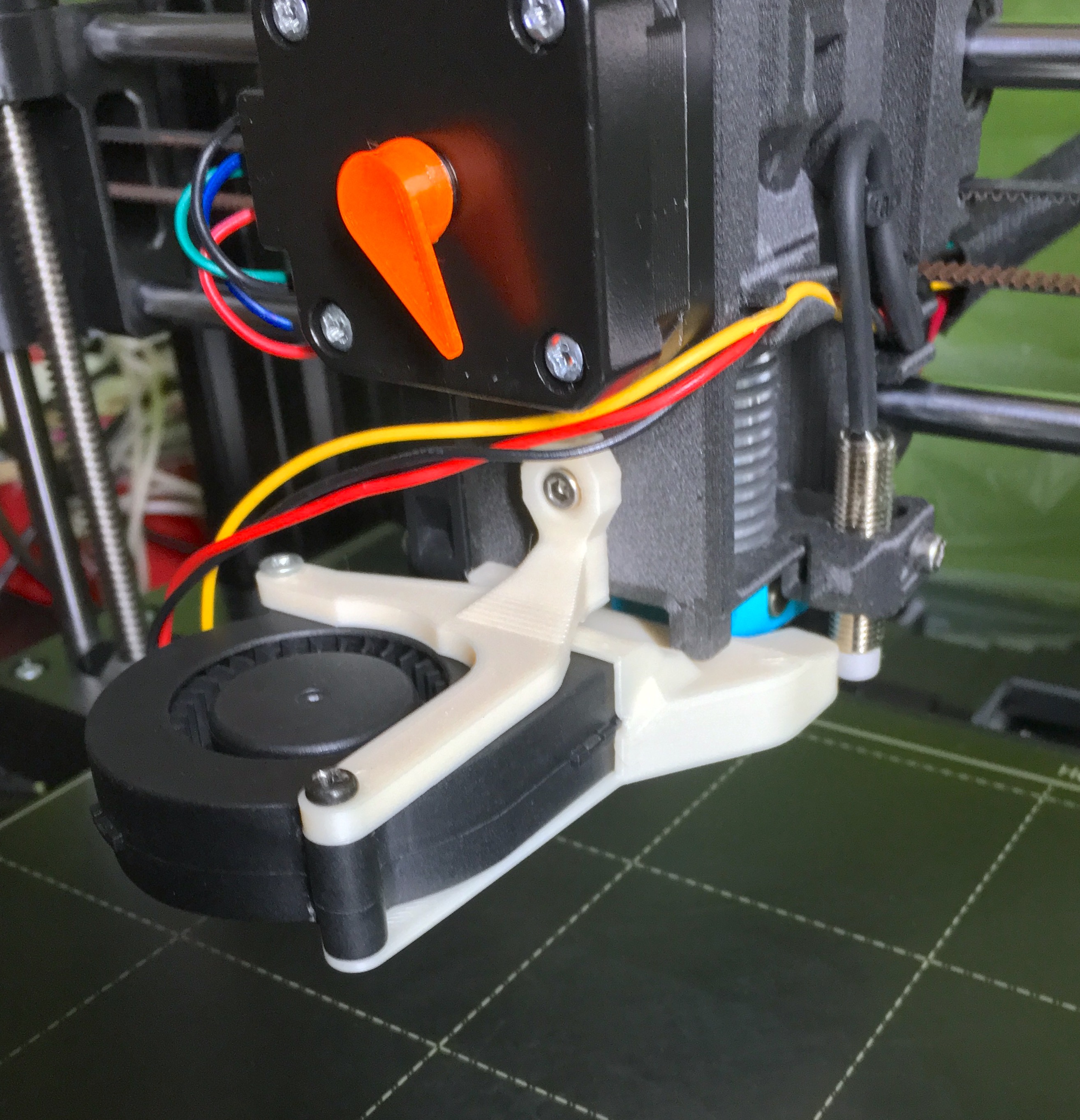 Horizontal fan shroud RHD rev C. for Prusa MK3S/MK2.5S BMG upgrade FDM printable by MarcoZ76 ...