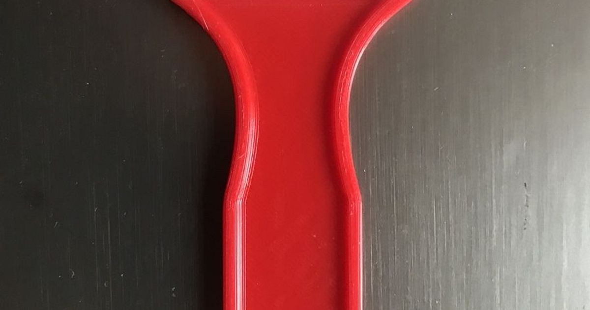 squeegee for the FEP film cleaning by tsuipo Download free STL model