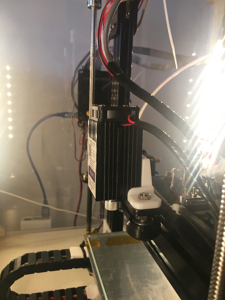 Laser Module backside X carriage mount for Tevo Tarantula