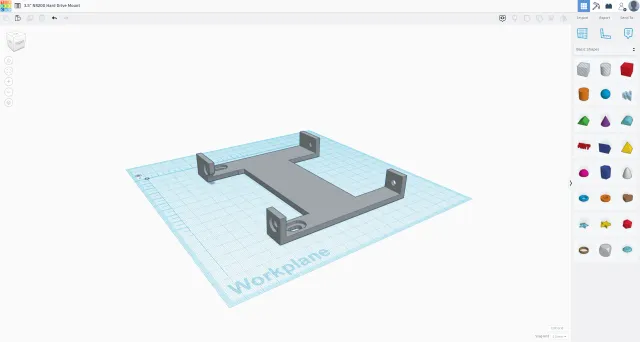 NR200 Top 3.5" Drive Mount