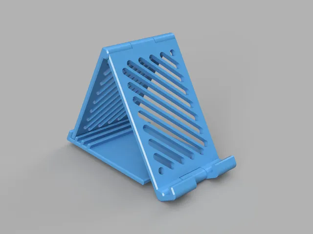 Print-in-place Foldable Phone Stand (Light Weight Version)