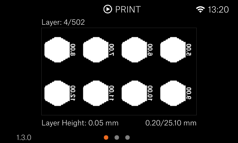 Miniatura 4 do modelo 3D SL1 Resin Calibration Object