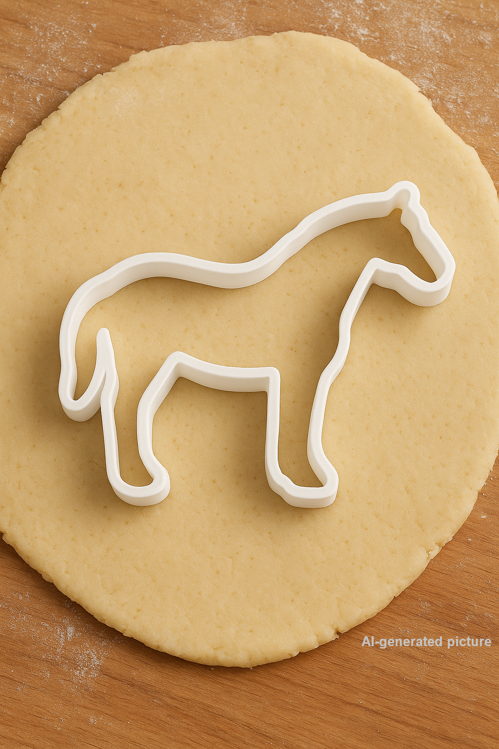 Horse cookie cutter