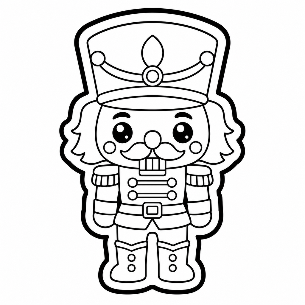 Miniatura 2 do modelo 3D Nutcracker Cookie Cutter