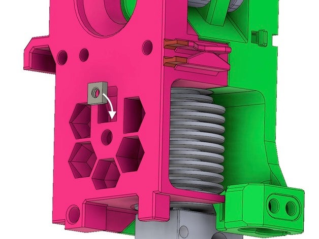 Bondtech BMG Prusa MK3S/MK2.5S v2 FDM printable + RHD ver.C fan Shroud by MarcoZ76 | Download ...