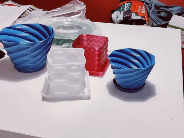 rectangular flowerpot coaster