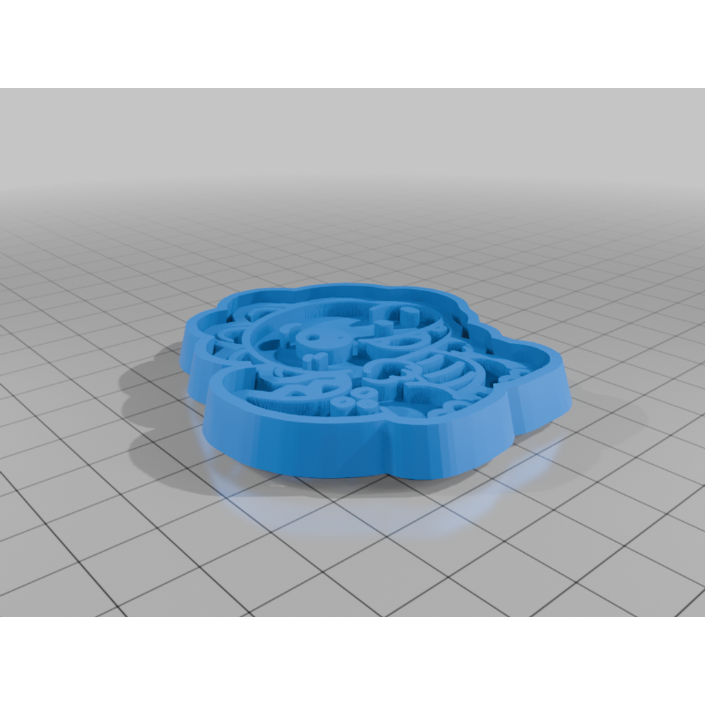 Miniatura 2 do modelo 3D Dinosaur Cookie Cutter