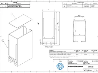 Pokemon Booster Pack Dispenser Unit by Tantalus