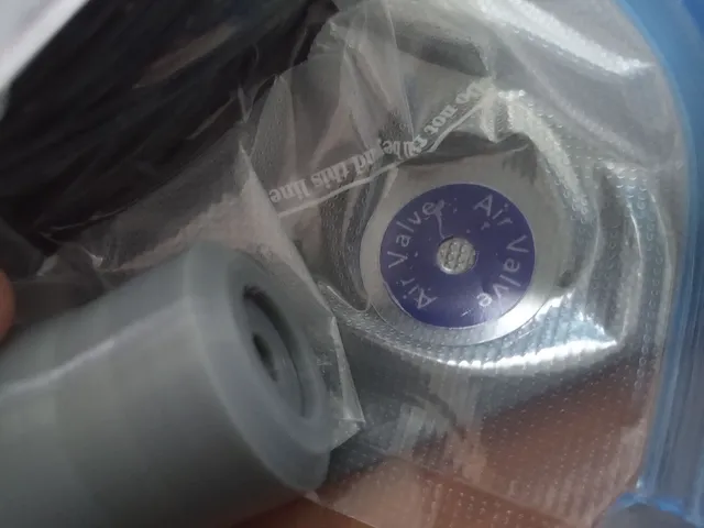 Vacuum-seal bag adapter for 35mm cleaner tube