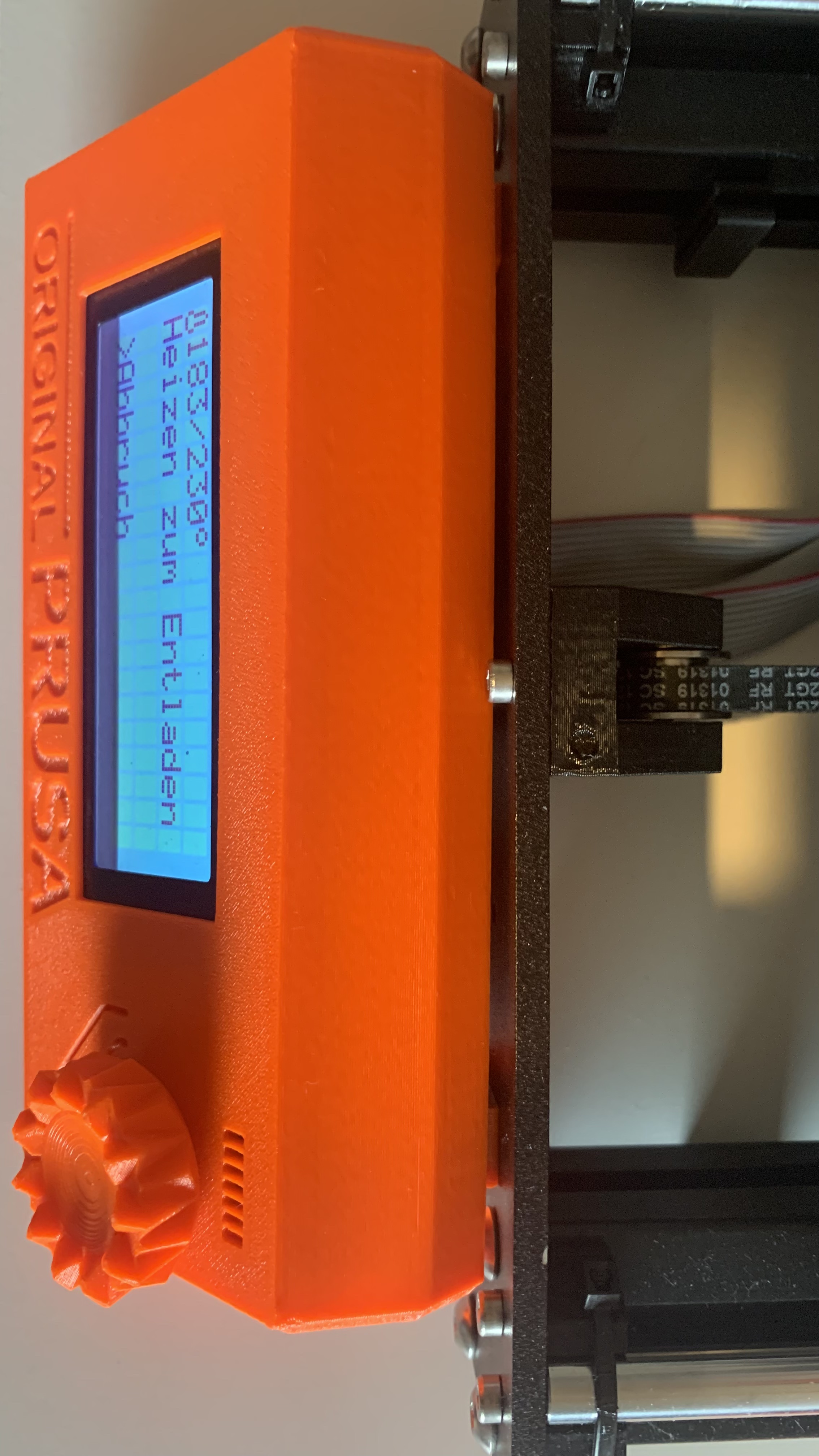 Shorter LCD Support for MK3 by Jan Eric Baumann | Download free STL ...