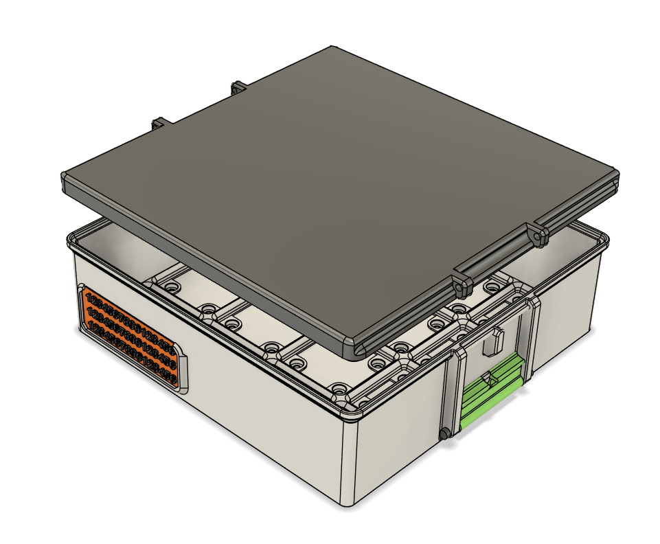 Miniatura 3 do modelo 3D Stackable Storage Box - Gridfinity 4x4 with Lid