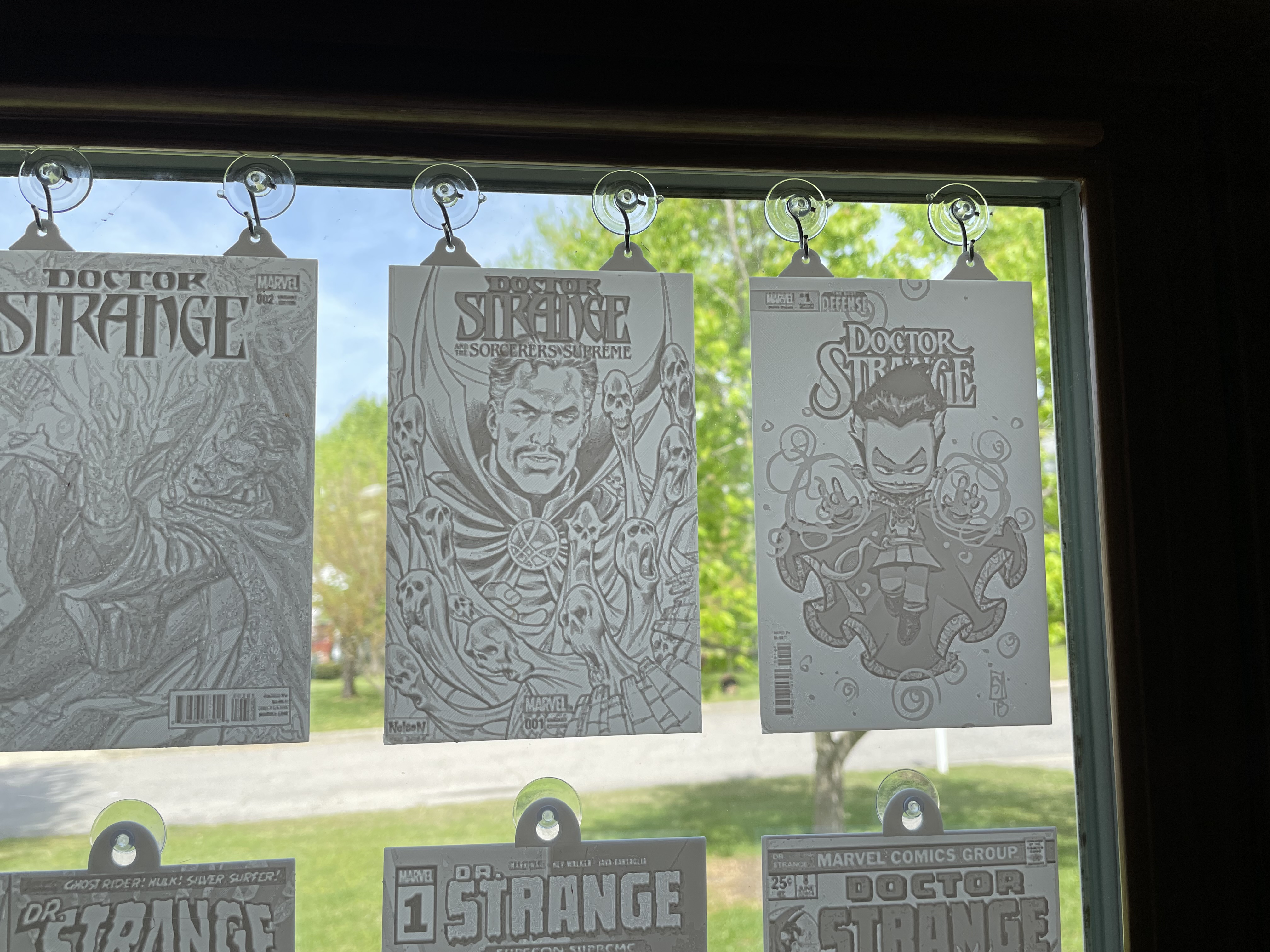 Marvel Doctor Strange Comic Cover Lithophanes