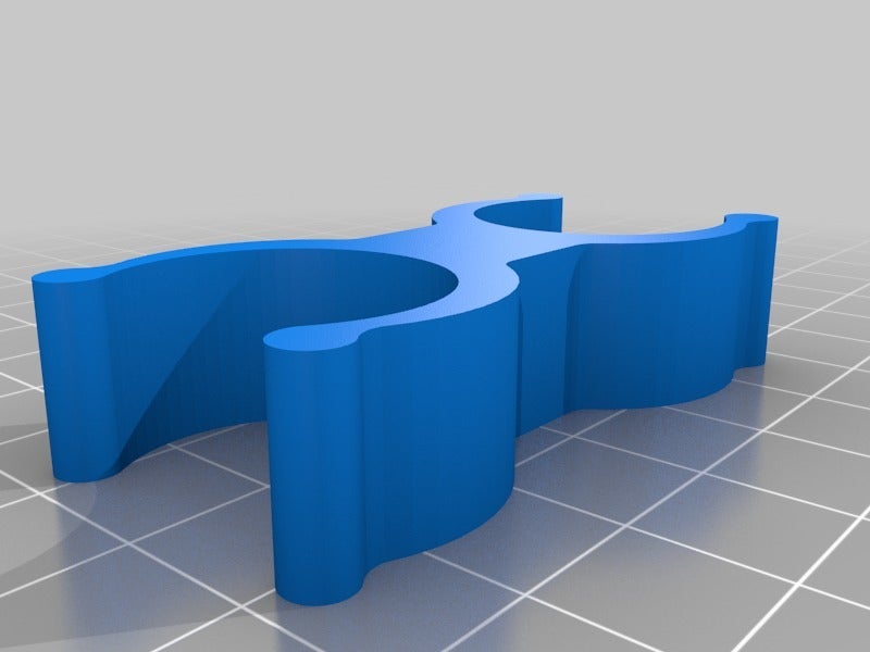 Crutch holder_22mm by Petclaud Download free STL model