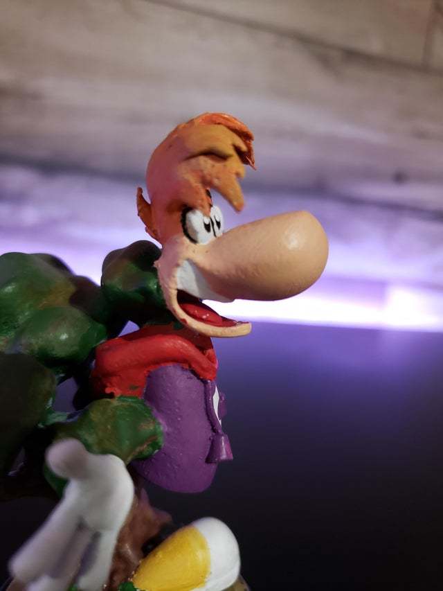 Rayman Amiibo Figure by NebulaNoob | Download free STL model ...