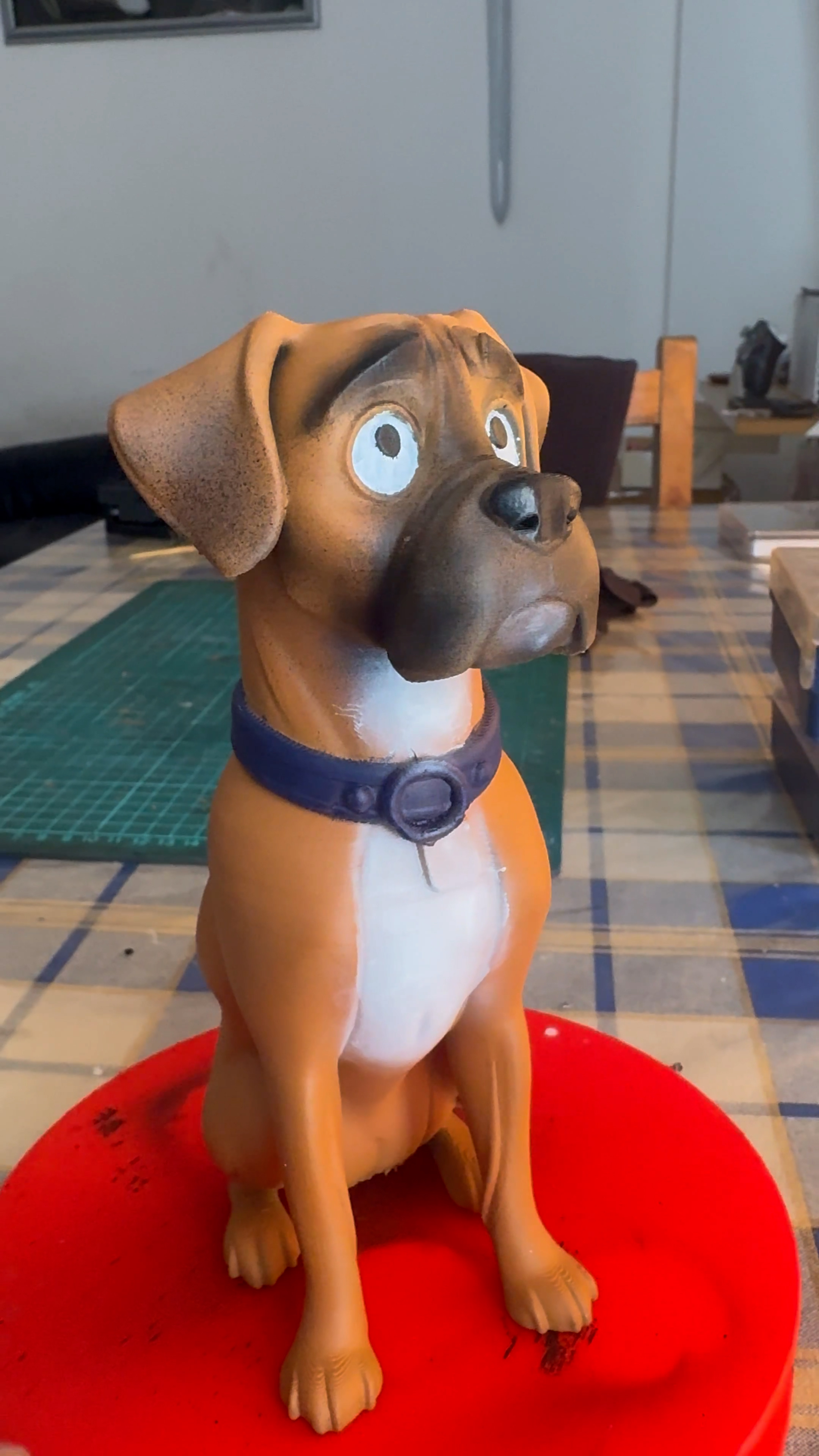 Miniatura 2 do modelo 3D Boxer Dog