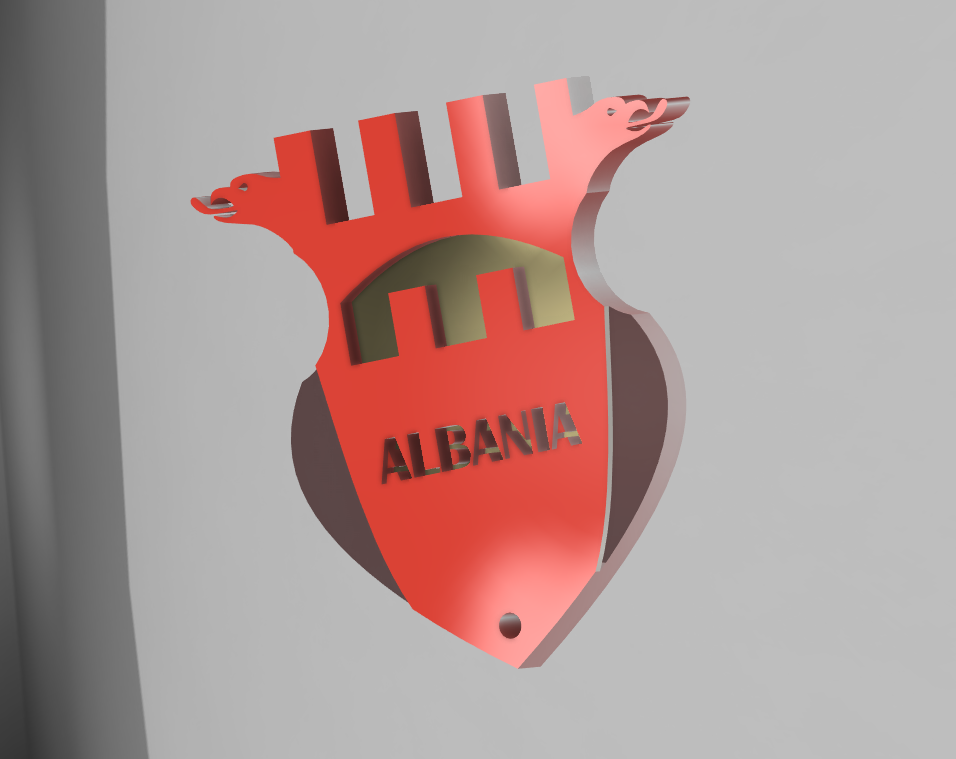 albania key chain