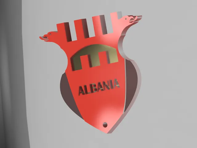 albania key chain